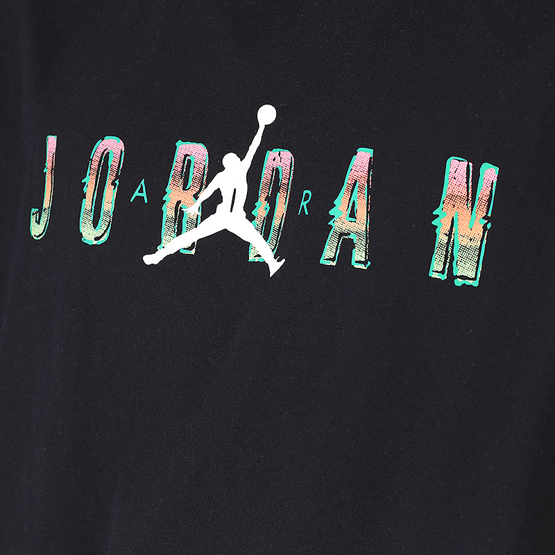 мужская черная футболка Jordan Short-Sleeve HBR T-Shirt CZ8083-010 - цена, описание, фото 2
